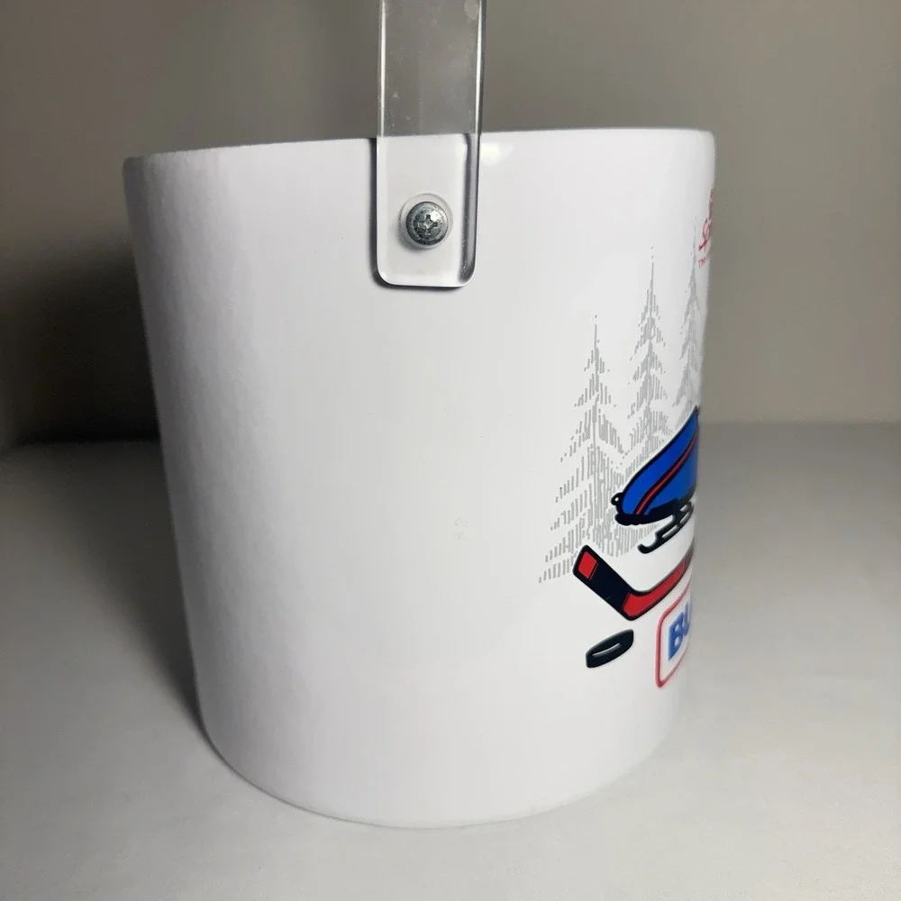 Spuds Mackenzie Bud Light Winter Olympics Ice Bucket Original 1987 Vintage